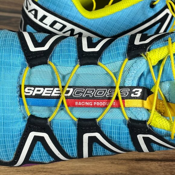 Salomon Speedcross 3 Trail Running Shoes Womens Size 9.5 Multicolor Sneakers - Picture 13 of 15